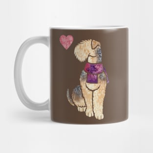 Lakeland Terrier watercolour Mug